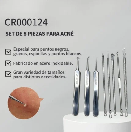 SET DE 8PCS PARA ACNE CHERIMOYA