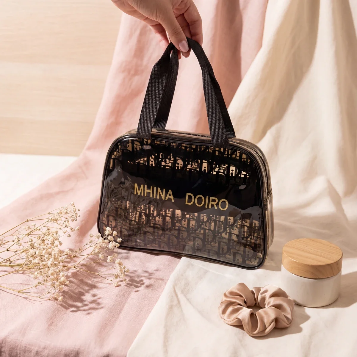 BOLSA ORGANIZADORA TRANSPARENTE MHINA DOIRO GRANDE MELY