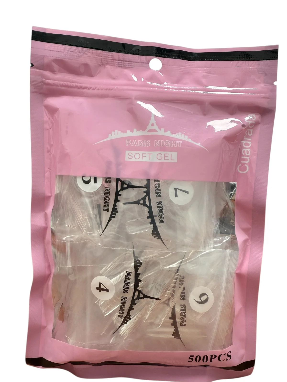 PARIS NIGTH TIPS SOFT GEL 500 PCS