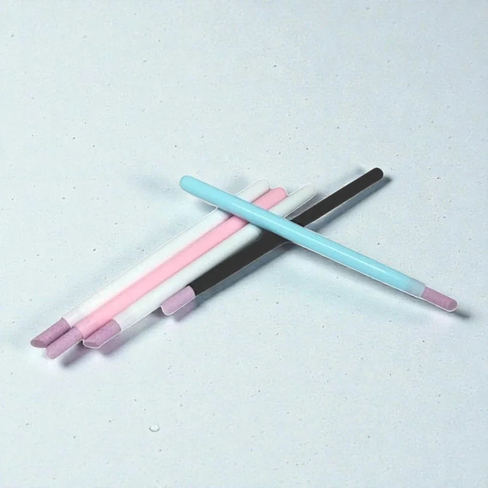 P*12 PLUMA PARA PULIR UNAS PASTEL  MELY