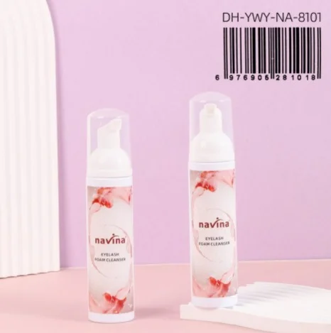 LASH SHAMPOO ESPUMA LIMPIADORA DE PESTANAS NAVINA