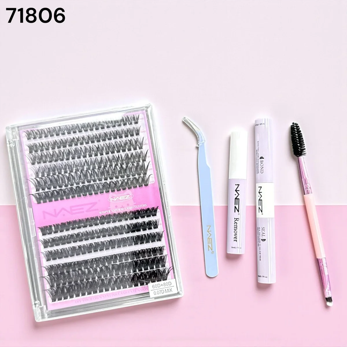 NATURAL LASH CLUSTERS