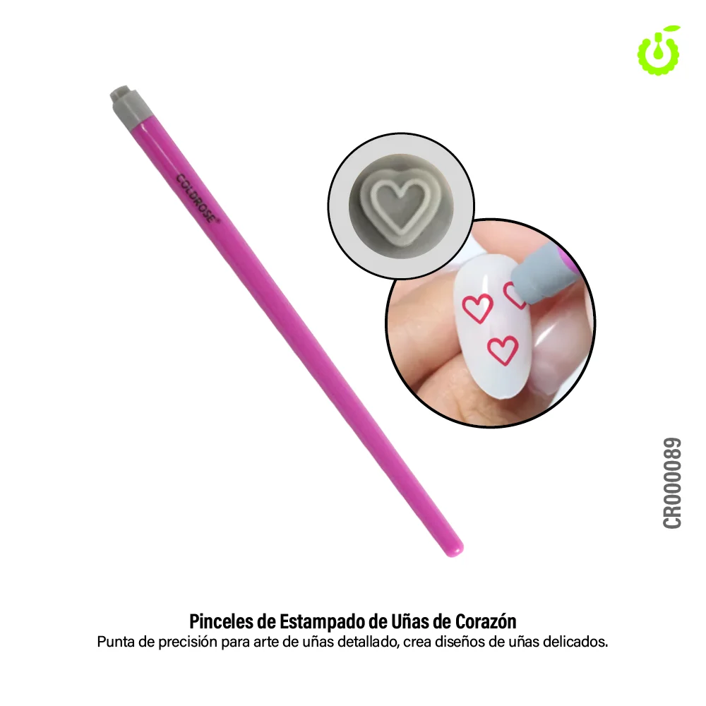LAPIZ STAMPING CORAZON COLDROSE CHERIMOYA